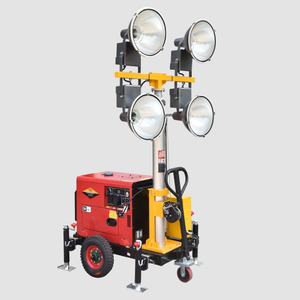 도매 휴대용 디젤 발전기 트레일러 라이트 타워