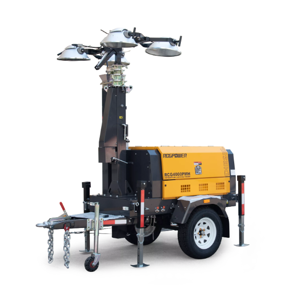 건설 현장에서 모바일 라이트 타워를 효과적으로 사용하는 방법